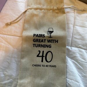 Wine bottle bag with wine box